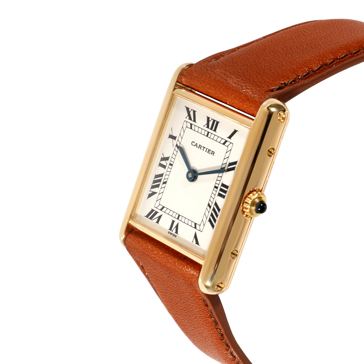 Cartier Tank Tank Unisex Watch in  Yellow Gold