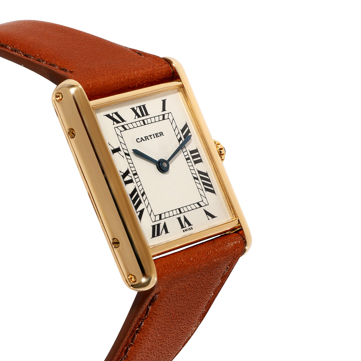 Cartier Tank Tank Unisex Watch in  Yellow Gold