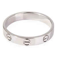 Cartier Love Wedding Band in 18k White Gold