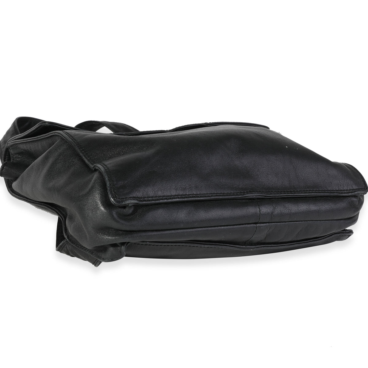 c&c leather backpack Chanel Vintage Black Leather CC Backpack | myGemma