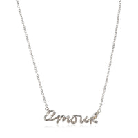 Tiffany & Co. Paloma Picasso Amour Pendant in Sterling Silver