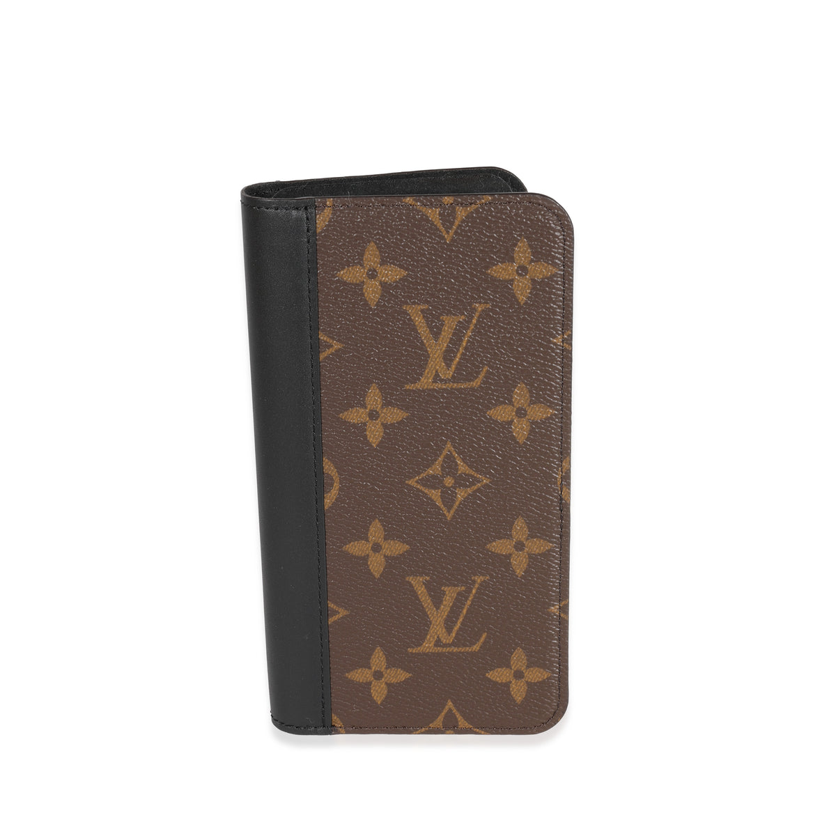 Vintage Louis Vuitton brown monogram key case. Classic unisex