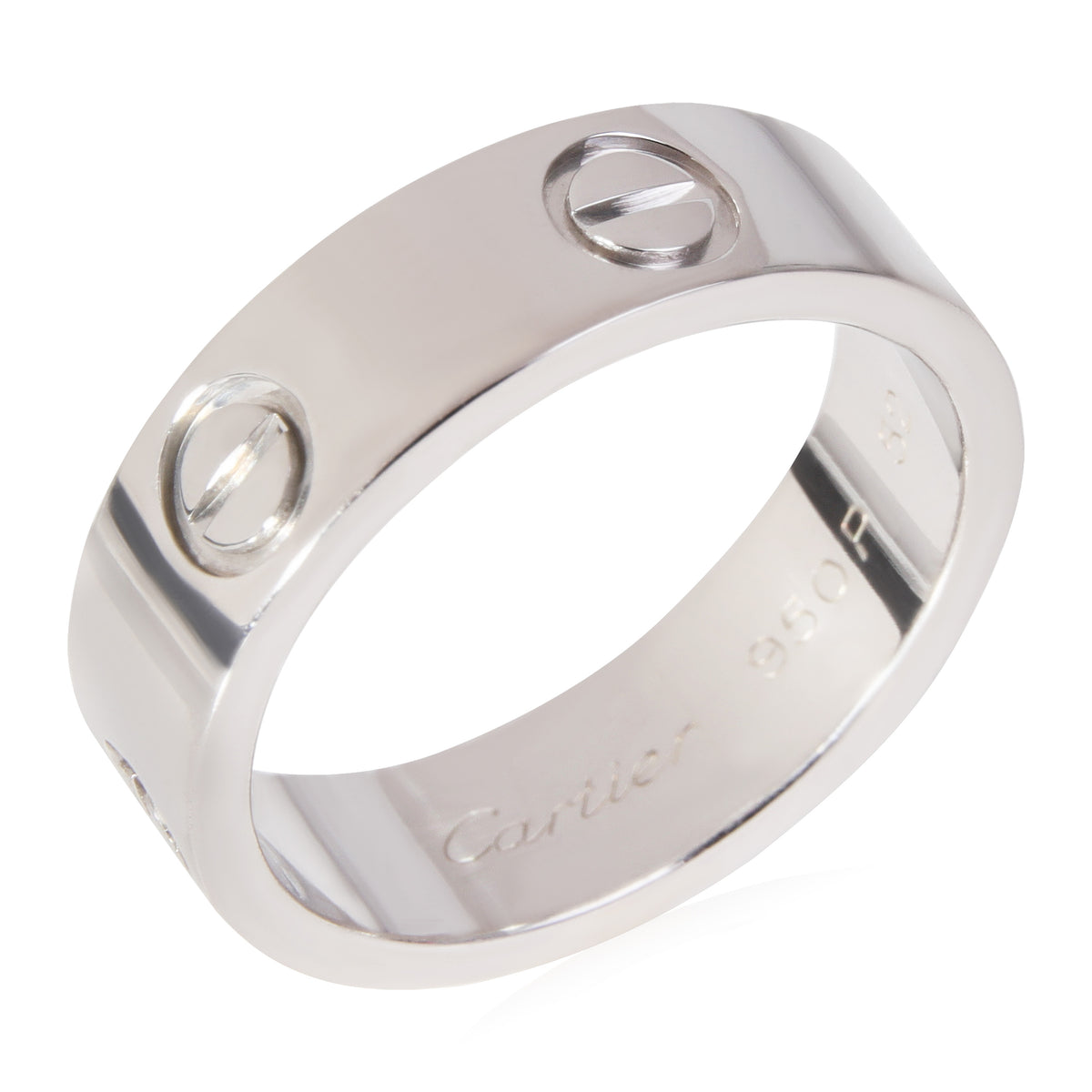 Cartier Love Ring in Platinum