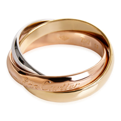 Cartier Trinity Ring in 18k 3 Tone Gold