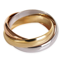 Cartier Trinity Ring in 18k 3 Tone Gold