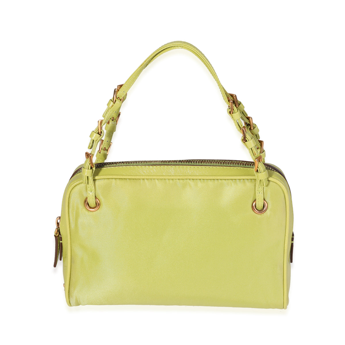 Prada Felce Green Nylon Mini Bag