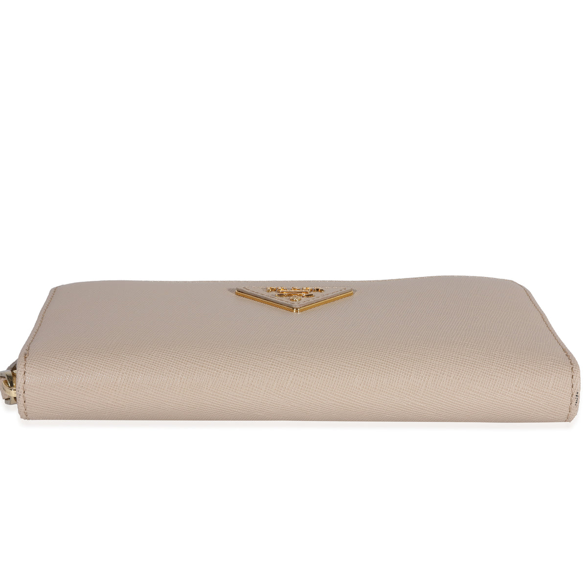 Prada Cammeo Saffiano Lux Zip-Around Wallet