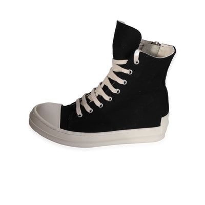 Rick Owens -  Rick Owens Wmns DRKSHDW Fogachine Cotton Denim High Black Milk (