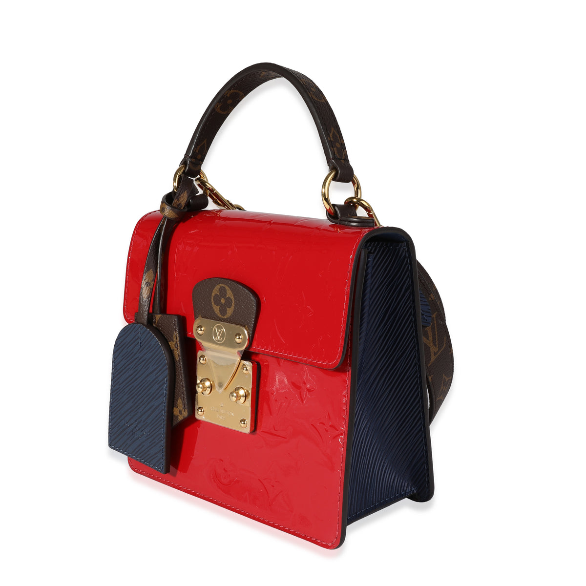 Spring street leather handbag Louis Vuitton Black in Leather  20767607