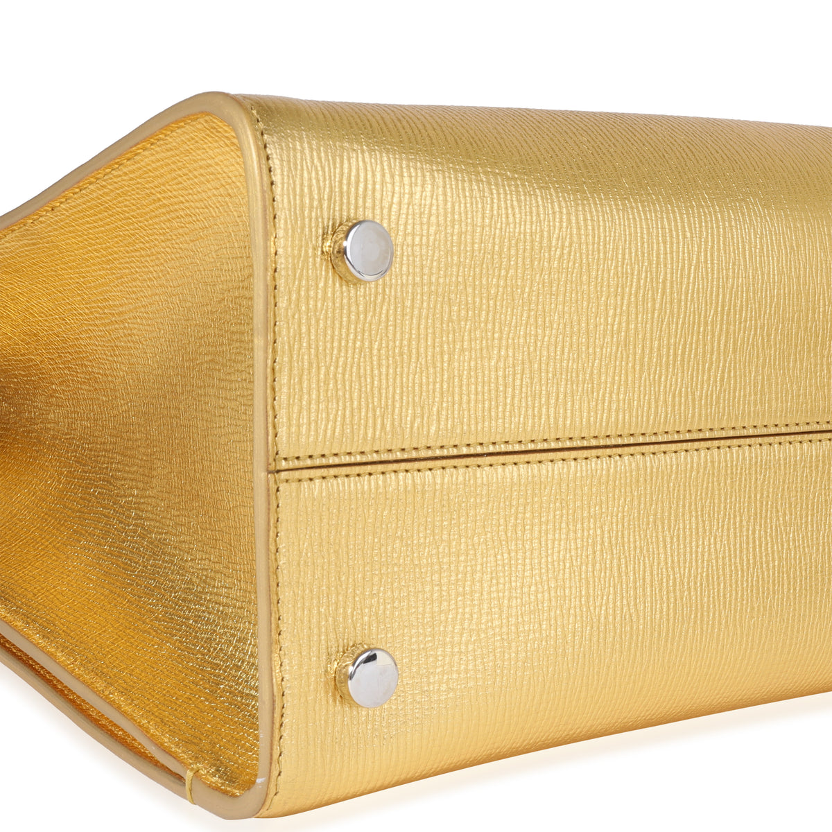 Dior Radiant Gold Goatskin Medium Diorever Bag