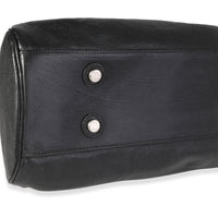 Christian Dior Black Leather My Dior Frame Bowling Bag