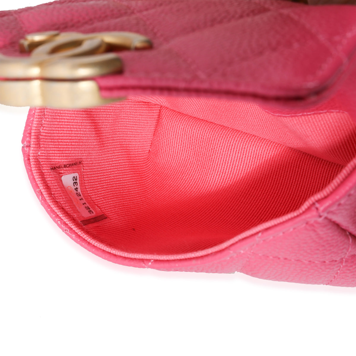 Chanel Dark Pink Quilted Caviar Melody Belt Bag, myGemma, DE