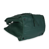 Celine Forest Green Smooth Leather Medium Phantom Luggage Tote