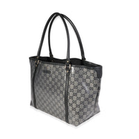 Gucci Metallic GG Crystal & Black Leather Joy Tote