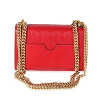 Gucci Hibiscus Guccissima Leather Small Padlock Shoulder Bag