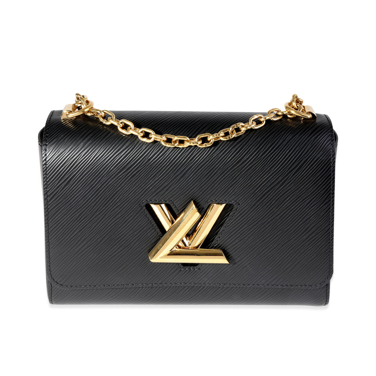 Louis Vuitton Black Epi Leather Twist MM