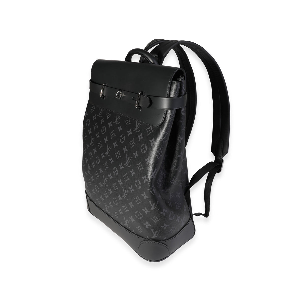 black louis vuitton backpack states Louis Vuitton Monogram Eclipse Steamer Backpack | myGemma