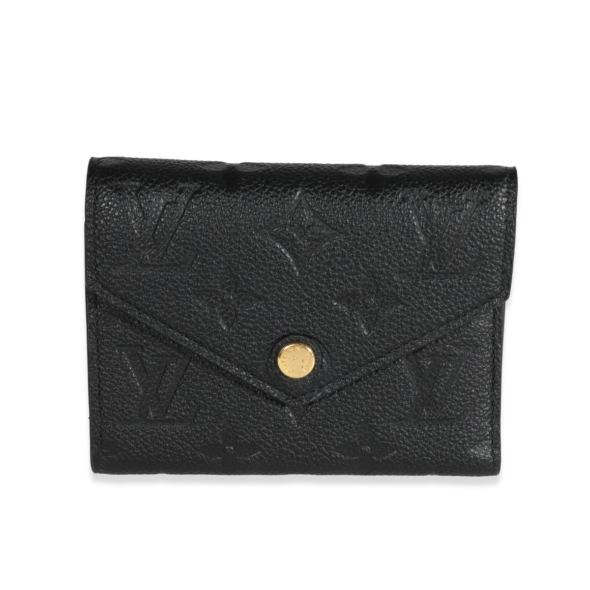 Louis Vuitton - Authenticated Victorine Wallet - Leather Blue for Women, Very Good Condition
