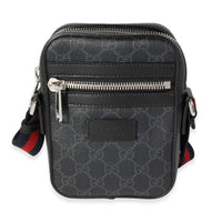 Gucci Black GG Supreme Messenger