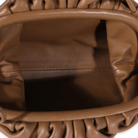 Bottega Veneta Teak Calfskin Mini Pouch