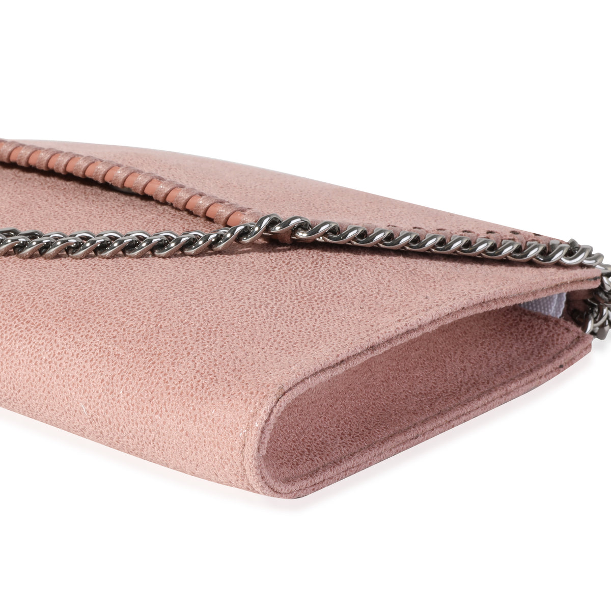 Stella McCartney Pink Shaggy Deer Falabella Mini Shoulder Bag