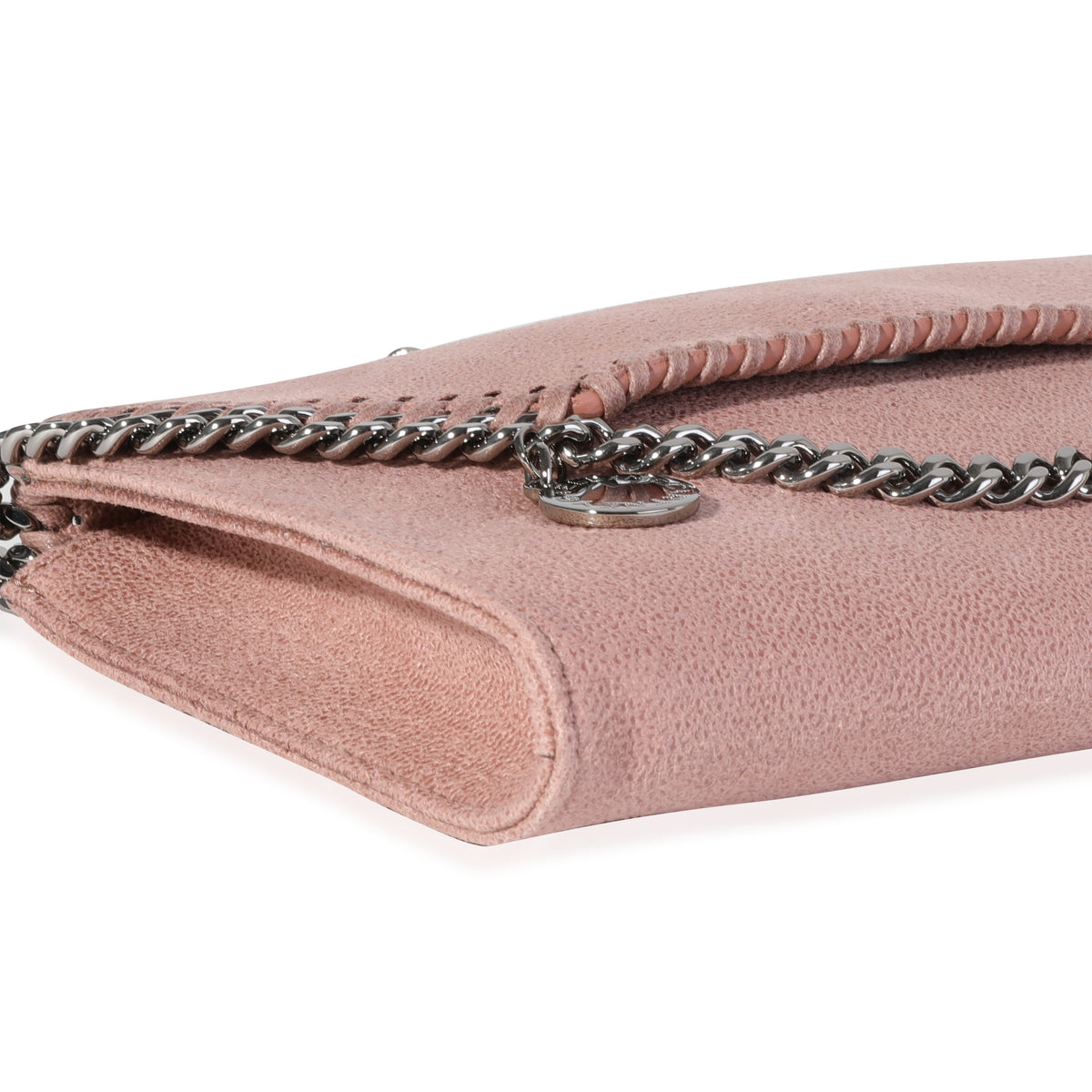 Stella McCartney Pink Shaggy Deer Falabella Mini Shoulder Bag