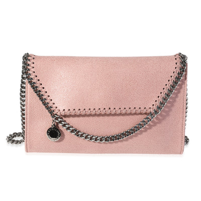 Stella McCartney Pink Shaggy Deer Falabella Mini Shoulder Bag