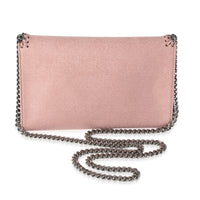 Stella McCartney Pink Shaggy Deer Falabella Mini Shoulder Bag