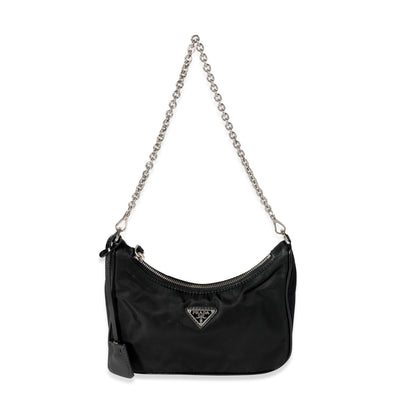 Prada Black Nylon Re-Edition 2005 Bag