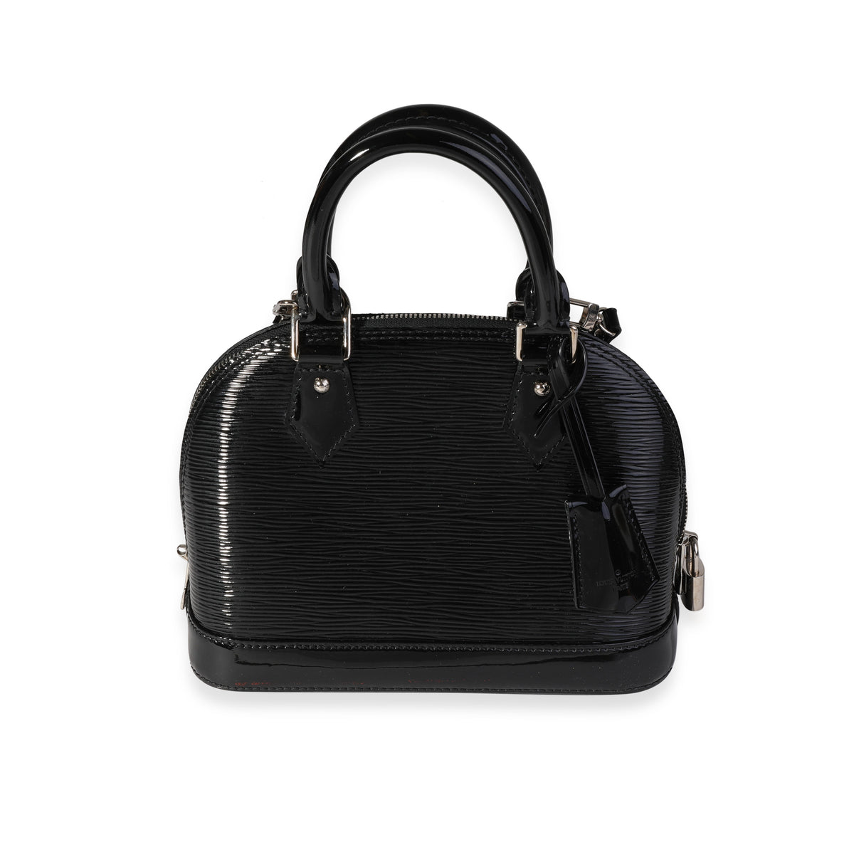 Louis Vuitton Black Electric Epi Leather Alma PM Bag