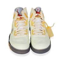 Air Jordan -  Off-White x Air Jordan 5 SP Sail (10 US)