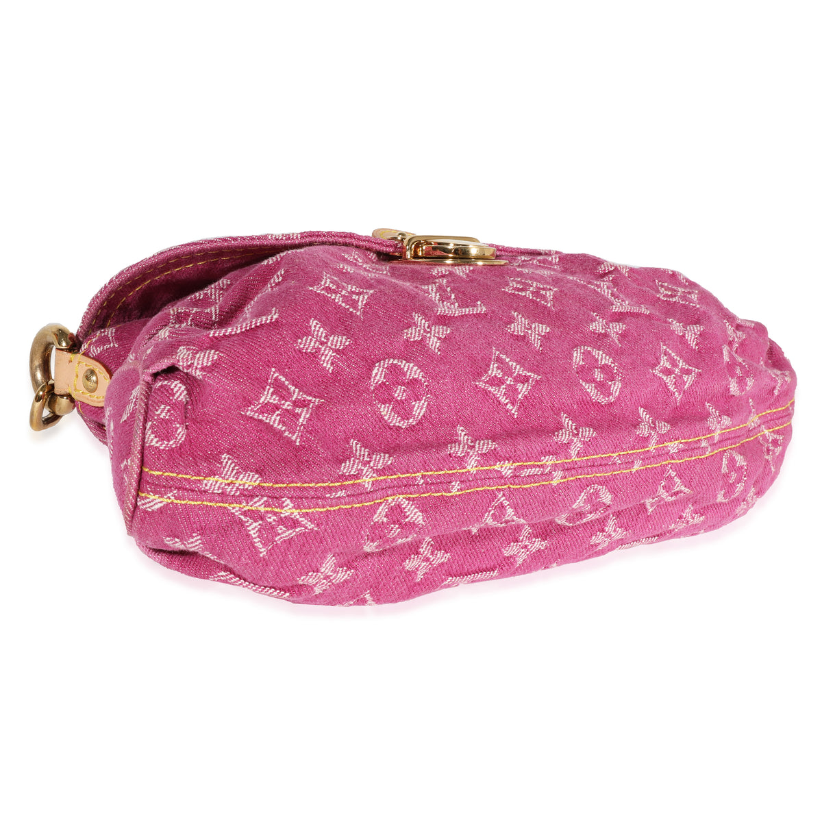 Louis Vuitton Pink Monogram Denim Pleaty Bag