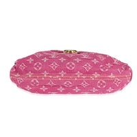 Louis Vuitton Pink Monogram Denim Pleaty Bag