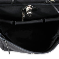 Hermès Black Toile & Vache Hunter Herbag Backpack BPHW