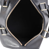 Louis Vuitton Black Epi Leather Speedy 25