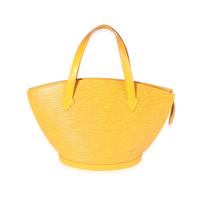 Louis Vuitton Tassil Yellow Epi Leather Saint Jacques