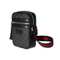 Gucci Black GG Supreme Messenger