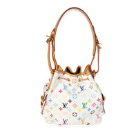 Louis Vuitton x Takashi Murakami White Monogram Multicolore Petit Noé