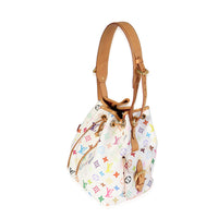 Louis Vuitton x Takashi Murakami White Monogram Multicolore Petit Noé