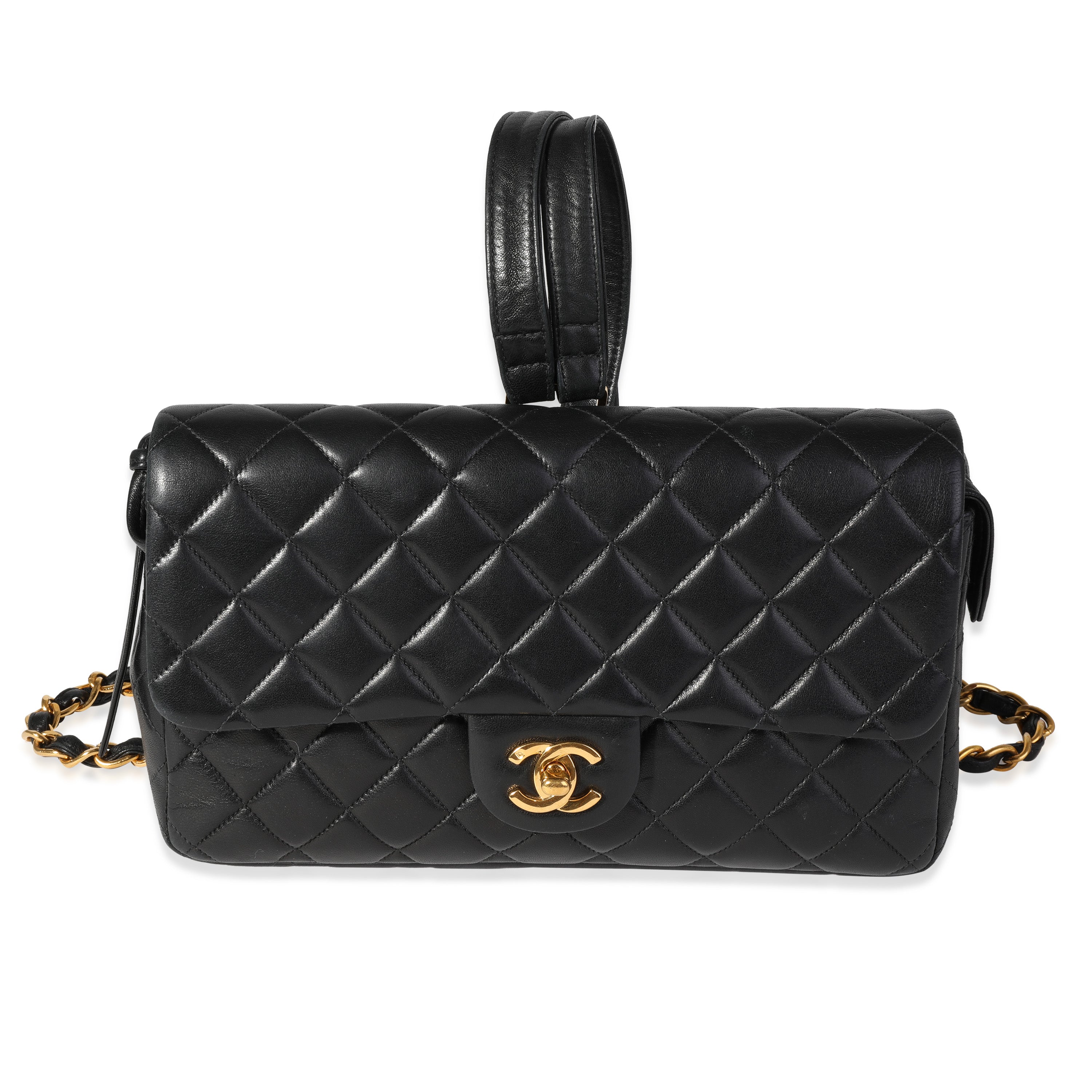 Chanel Limited Edition 2023 Caviar Small Mini Duma Backpack For