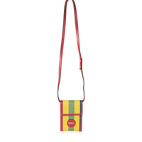 Gucci Multicolor Striped Canvas Baiadera Crossbody