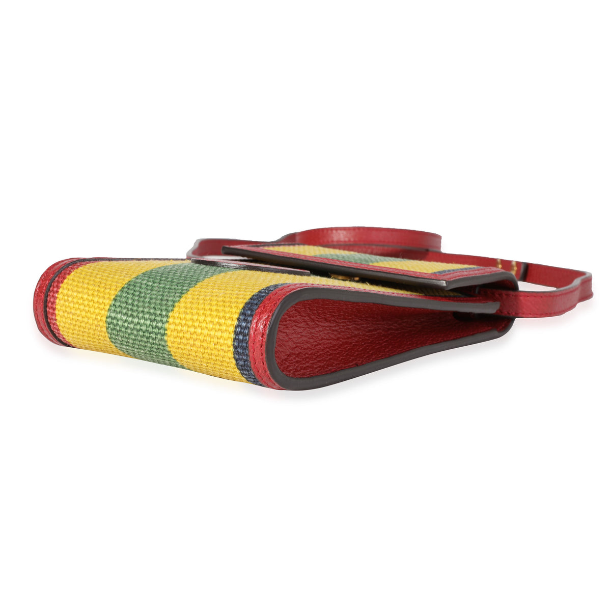 Gucci Multicolor Striped Canvas Baiadera Crossbody