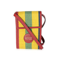 Gucci Multicolor Striped Canvas Baiadera Crossbody