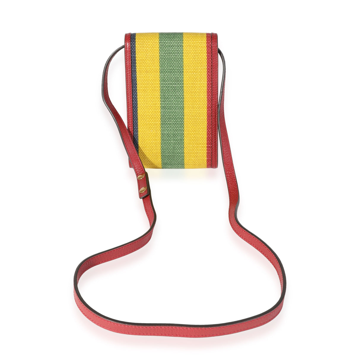 Gucci Multicolor Striped Canvas Baiadera Crossbody