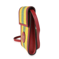 Gucci Multicolor Striped Canvas Baiadera Crossbody