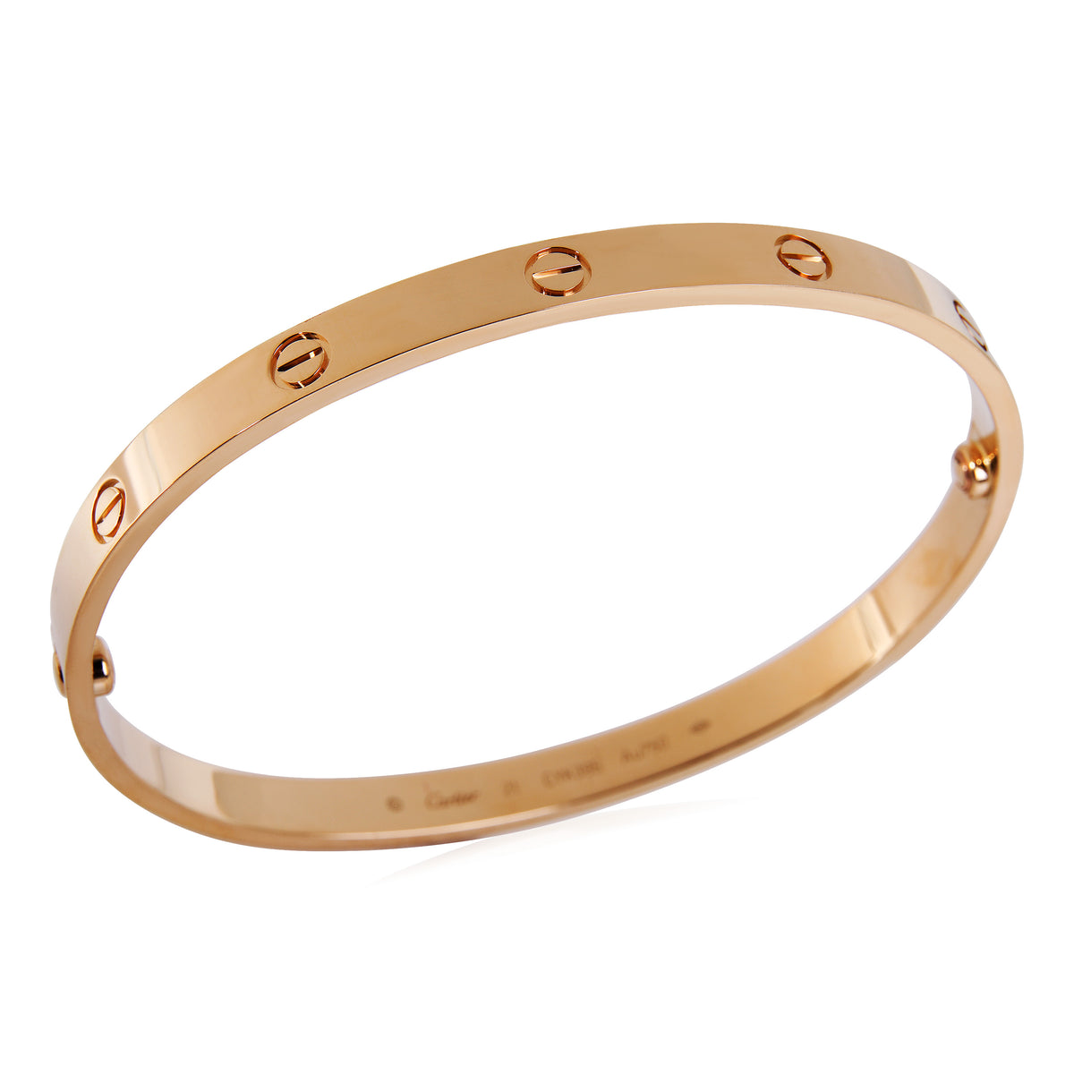 Cartier Love Bracelet in 18K Yellow Gold (Size 21)