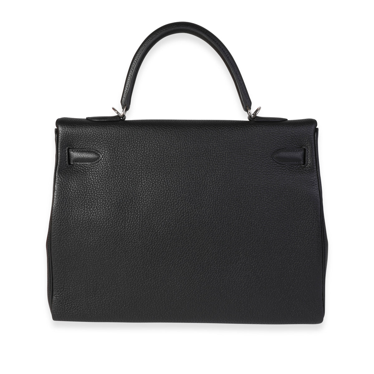 Hermès Noir Togo Retourne Kelly 35 PHW