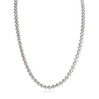 Tiffany & Co. Jazz Bezel Set Diamond Line Necklace in Platinum, 5.50 Ctw