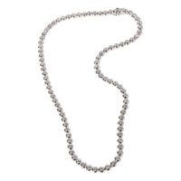 Tiffany & Co. Jazz Bezel Set Diamond Line Necklace in Platinum, 5.50 Ctw