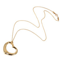 Tiffany & Co. Elsa Peretti Open Heart Pendant in 18k Yellow Gold